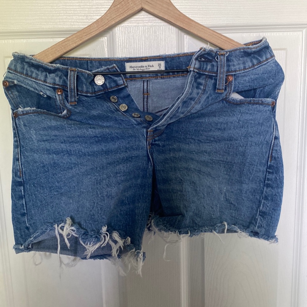 Abercrombie & Fitch Low rise the 90s baggy shorts